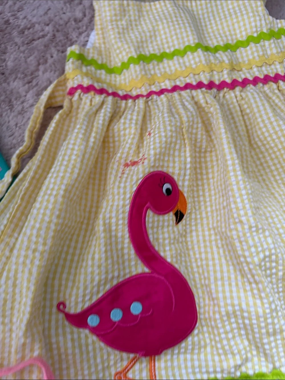 Girls Mixed Dress Lot - Bright Pink, Teal, Yellow, Floral & Leopard